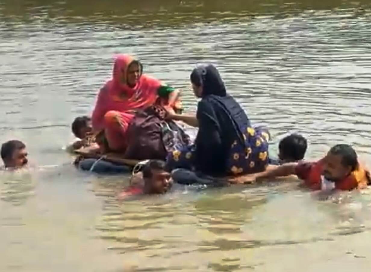 Bihar Flood corona 3