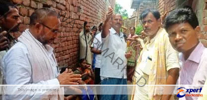 भाकपा (माले) की टीम ने लोदीपुर गाँव का लिया जायजा, कहा- पुलिस की मिलीभगत से हुआ नरसंहार 1 The team of CPI ML took stock of Lodipur village said mass murder happened at the behest of the police 2 1