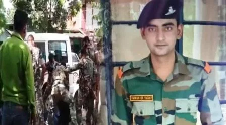 सेना जवान को बीच सड़क लात-घूसों से पिटाई का वायरल वीडियो बाद 5 पुलिसकर्मी सस्पेंड 1 5 policemen suspended after viral video of beating army jawan with kicks and punches in the middle of the road 2