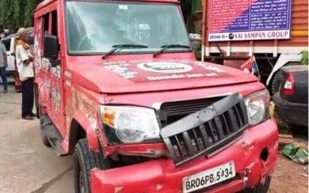 VIP मंत्री की प्रचार वाहन ने राजभवन की कार ठोका, नशे में धुत था वाहन चालक, गिरफ्तार