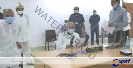 Today Union Minister RCP suddenly arrived in CM Nitishs public court and said…