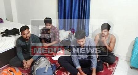 पटना के अमन होटल में शराब पार्टी करते भागलपुर के 4 युवक धराए 1 4 youths of Bhagalpur arrested for attending liquor party at Aman Hotel in Patna