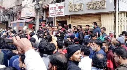 बिहारः राजधानी पटना में दिनदहाड़े ज्वेलरी शॉप से एक करोड़ की लूट, बाजार बंद 1 Bihar One crore looted from jewelery shop in broad daylight in capital Patna market closed