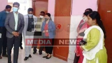 Deputy Commissioner did surprise inspection of Chaitadih Hospital gave necessary guidelines