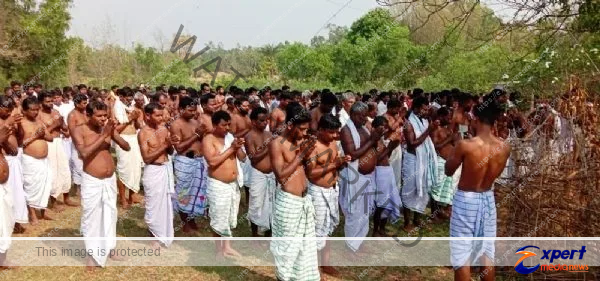 For the victory of Draupadi Murmu the people of the tribal society worshiped like this 1