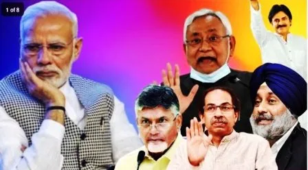 Shrinking NDA Why are its allies leaving BJP