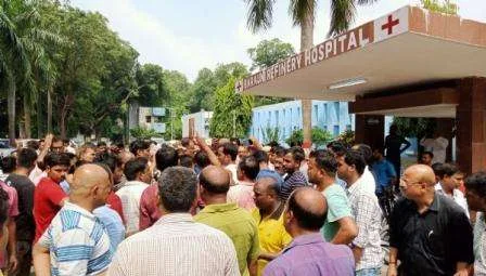 बरौनी रिफाइनरी के इंजीनियर की मौत पर बवाल, मामले की उच्चस्तरीय जांच की मांग 1 Ruckus over the death of Barauni refinery engineer demand for a high level inquiry into the matter 1