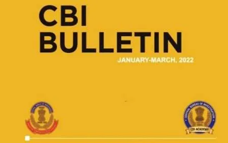 मोतिहारी एसपी डॉ.कुमार आशीष के शोधपरक लेख का सीबीआई ने किया प्रकाशन 1 CBI published the research article of Motihari SP Dr. Kumar Ashish 2