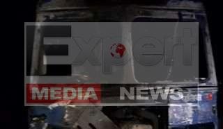 अमित शाह की रैली से लौट रही पुलिस बस ने बाइक सवार 3 लोगों को रौंदा, मौके पर मौत 1 Police bus returning from Amit Shahs rally trampled 3 people riding bikes died on the spot