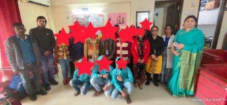 14 children including 11 girls from Jharkhand victims of human trafficking were freed in Delhi 2