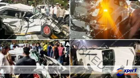 48 vehicles rammed by an uncontrollable container on the Pune Bengaluru highway 50 injured