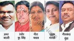 CM हेमंत ने भाजपा के नीरा,बाउरी,रण्धीर, नीलकंठ समेत 3 अफसरों के खिलाफ दिया ACB जांच का आदेश 4 ACB will investigate against 3 officers including 4 sitting and 1 former MLA of BJP