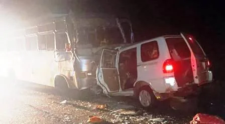 मध्य प्रदेशः बैतूल में कार और बस की भीषण टक्कर में 11 लोगों की मौत 1 Madhya Pradesh 11 killed in a horrific collision between a car and a bus in Betul