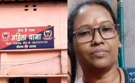रामगढ़ महिला थाना प्रभारी मेंजारी बिरुवा 10 हजार रुपए घूस लेते गिरफ्तार