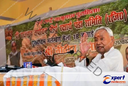 राजगीर मलमास मेला पहुंचे मुख्यमंत्री नीतीश कुमार, INDIA की बेंगलुरु प्रेस कांफ्रेस छोड़ने का खोला राज़ 1 Chief Minister Nitish Kumar reached Rajgir Malmas Mela revealed the secret of leaving Indias Bengaluru press conference 1