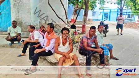 Nalanda Father son killed by unknown vehicle on Bakhtiyarpur Rajauli Fourlane under construction