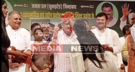 भाजपा राज में खतरे में है देश का संविधान : ललन सिंह 1 Countrys constitution is in danger under BJP rule Lalan Singh