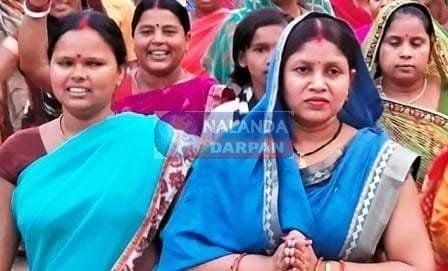 A woman councilor of Rajgir Nagar expressed her pain We are not entitled to receive a citation because