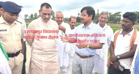 RJD MLA and executive engineer clash over corruption in road construction in Nalanda 2