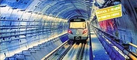जानें कहां किस नदी के 13 मीटर नीचे चालू हुआ अंडरवाटर मेट्रो ट्रैक 1 पहली अंडरवाटर मेट्रो रेल