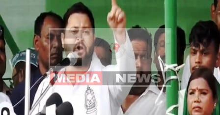 तेजस्वी यादव का अजीबोगरीब बयान, अन्यथा एनडीए को वोट करें 1 Strange statement by Tejashwi Yadav in Purnia otherwise vote for NDA