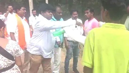Villagers enraged after being beaten by BJP leaders and workers in Chaibasa video goes viral