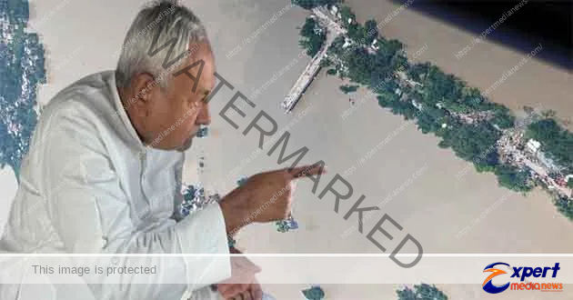 CM conducted an aerial survey of flood affected areas and gave important instructions to the administration