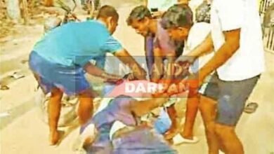 This high school of Hilsa became a ground of shame, two teachers became hooligans, video went viral