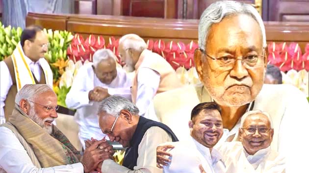 BJP's ghost enters Nitish's politics, 7th clarification in 11 months- 'A mistake was made'