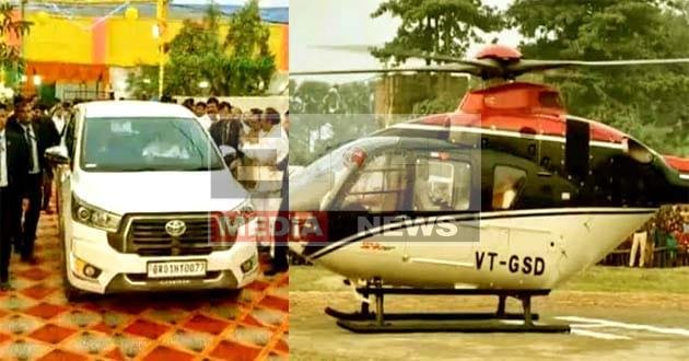 सीएम कार तो हेलिकॉप्टर से पहुंचे डीसीएम, राजद ने बताया बड़ा झोल 1 DCM arrived in helicopter while CM arrived in car, RJD said it is a big scam
