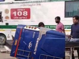 Vaishali bus going from Kolkata to Patna overturned, 7 dead, 12 injured