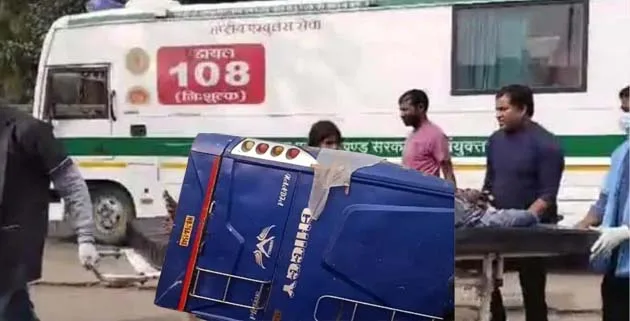 कोलकाता से पटना जा रही वैशाली बस पलटी, 7 की मौत, 12 जख्मी 1 Vaishali bus going from Kolkata to Patna overturned, 7 dead, 12 injured