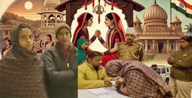 Two girls of Begusarai got married to each other, conflict between society and law continues