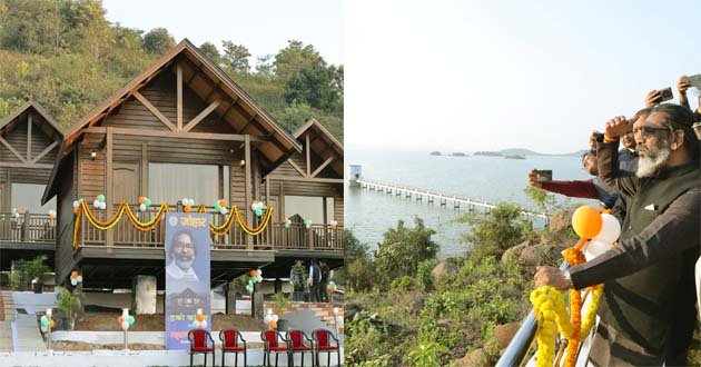 Mayurakshi Masanjore Dam CM Hemant inaugurated the eco-friendly resort