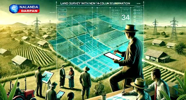 Government records: Now the rights of the peasants will be recorded in 14 columns in the land survey