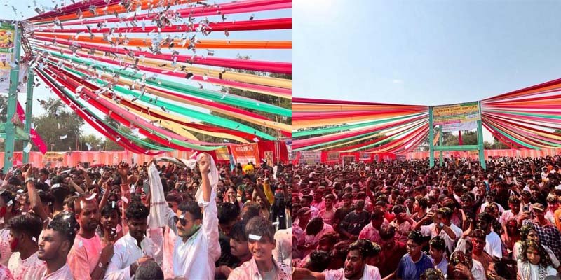 Rangeela Dumka Holi celebrations enthralled in Dumka