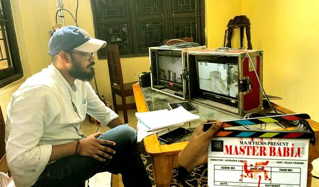 Upendra Sahu of Ormanjhi made a Hindi feature film 'Master Bablu'