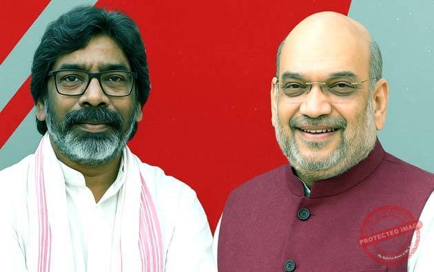 अमित शाह का हेमंत सोरेन की प्रशंसा ने मचाया सियासी हलचल 1 Big action 110 special survey Amin Kanungo settlement officer and clerk dismissed 1