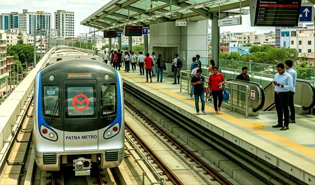 सितंबर अंत तक पटना मेट्रो ट्रेन का परिचालन की तैयारी 1 Preparations for operation of Patna Metro train by the end of September