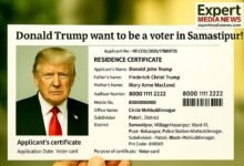 US President Donald Trump will be a voter of Bihar, FIR lodged