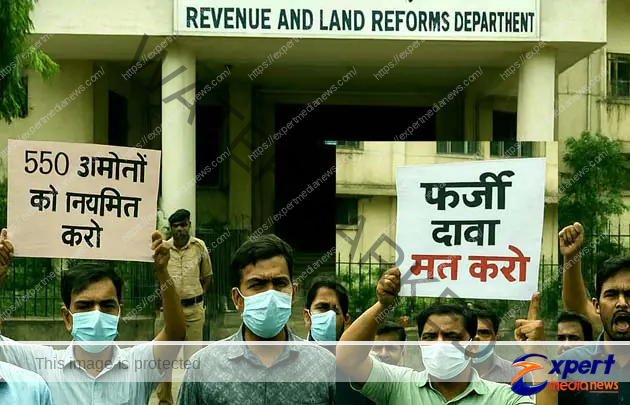 Fake claim of regularization of contractual Amins causes uproar in Bihar