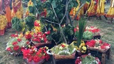 आसानबनी कलाडुंरी में धूमधाम से मना झारखंडी देश करम अखाड़ा 16 Jharkhandi Desh Karam Akhara celebrated with great pomp in Aasanbani Kaladuri 1