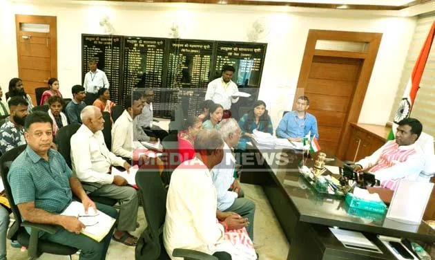 Public Grievance Cell Questions raised on the Darbar system of Ranchi Deputy Commissioner