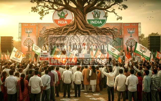 Bihar Assembly Elections-2025: परिवारवाद की हमाम में NDA और INDIA दोनों नंगे! 1 Bihar Assembly Elections 2025 Both NDA and India are naked in the bath of nepotism