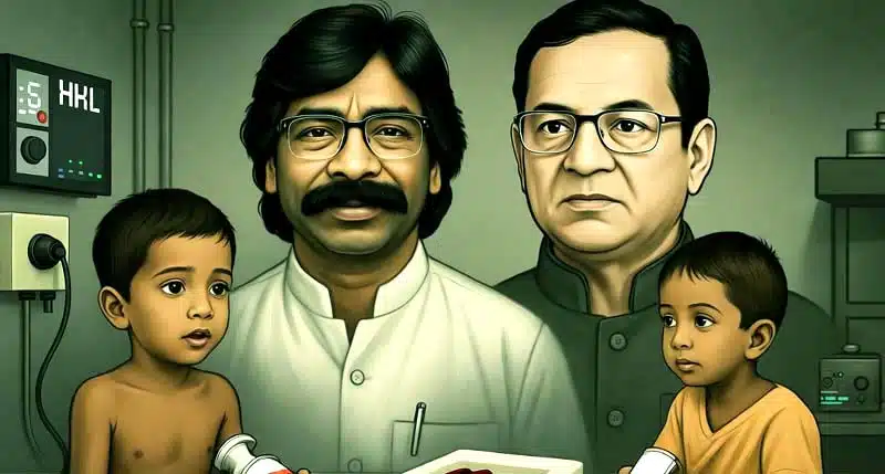 चाईबासा ब्लड बैंक कांड: मासूमों का खून और सियासत का रंग, CM के ट्वीट से खुला काला पन्ना 5 Chaibasa blood bank scandal Innocent blood and political backlash CM tweet reveals dark secrets 6