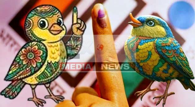 मधुबनी के ‘मतराज’ को मात देकर यूं चुनाव जागरूकता शुभंकर बनी नालंदा की ‘सोन चिरैया’ 1 Nalandas Son Chiraiya defeated Madhubanis Matraj to become the election awareness mascot