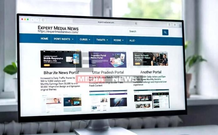 हिन्दी न्यूज पोर्टल्स की छिपी संभावना को उजागर करें, एक्सपर्ट मीडिया सर्विस के साथ लाखों कमाएं ! हिन्दी न्यूज पोर्टल्स की छिपी संभावना को उजागर करें, एक्सपर्ट मीडिया सर्विस के साथ लाखों कमाएं !