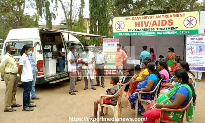 झारखंड में एचआइवी संक्रमित मरीजों की संख्या मे बेहताशा वृद्धि झारखंड में एचआइवी संक्रमित मरीजों की संख्या मे बेहताशा वृद्धि