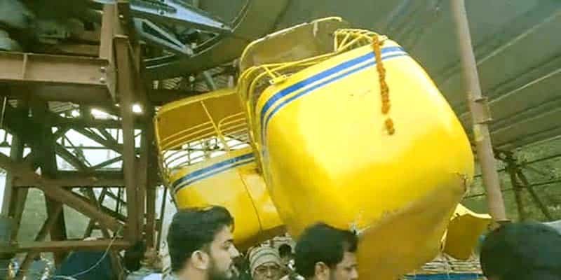 Rohtas The 13 crore ropeway collapsed in just 13 hours 2
