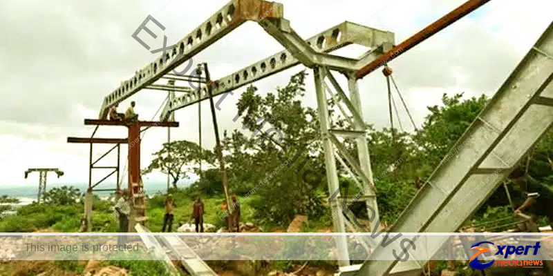रोहतासः महज 13 घंटा में यूं धाराशाही हो गया 13 करोड़ का रोप-वे 2 Rohtas The 13 crore ropeway collapsed in just 13 hours
